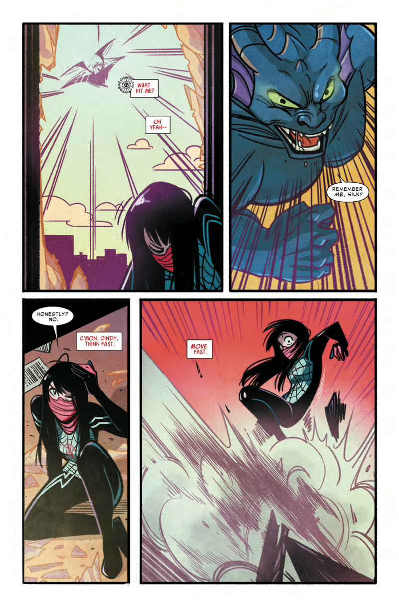 Illustration for article titled Exclusive Marvel preview: Silk #3 delivers a superhuman catfight